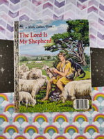 Vintage 1986 Little Golden Book: The Lord is My Shepherd Hardcover