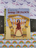 Vintage 2004 Hardcover Little Golden Book "Bible Heroes"