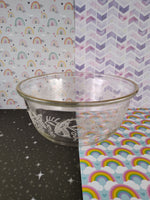 Vintage Bartlett Collins Frosted Grape Leaf Mixing Bowl 8", Gold Rim Nice & Clean