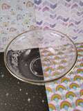 Vintage Bartlett Collins Frosted Grape Leaf Mixing Bowl 8", Gold Rim Nice & Clean