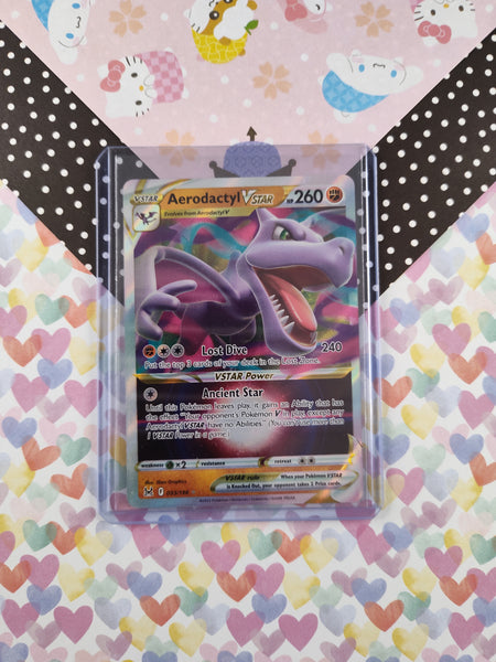 Pokemon TCG - Aerodactyl VSTAR Lost Origin Full Art Holo Card 093/196 Pfaltzcraftsmore Pokemon TCG - Aerodactyl VSTAR Lost Origin Full Art Holo Card 093/196 Pfaltzcraftsmore