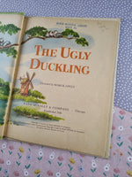 Vintage 1959 Rand McNally Elf Book, "The Ugly Duckling" Hardcover