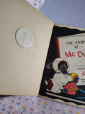 RARE Vintage 1950 Bonnie Story 'n Puzzle Book The Story of McDuff w/Bead Puzzle Hardcover