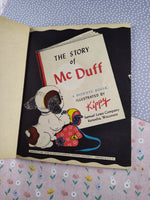 RARE Vintage 1950 Bonnie Story 'n Puzzle Book The Story of McDuff w/Bead Puzzle Hardcover