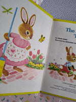 Vintage 1964 Elf Book, "The Bunny Twins" Hardcover