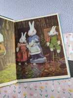 Vintage 1953 Rand McNally Elf Book, "Three Little Bunnies" Hardcover