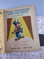 Vintage 1952 Little Golden Book: Woody Woodpecker Hardcover