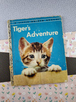 Vintage 1954 Little Golden Book: Tiger's Adventure Hardcover