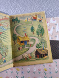 Vintage 1956 Rand McNally Elf Book, "The Three Little Pigs" Hardcover