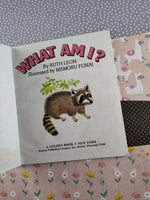 Vintage 1981 Little Golden Book: What Am I? Hardcover