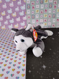 Vintage TY Beanie Baby - Nanook, Husky - November 21, 1996