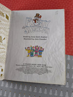 Vintage 1992 Little Golden Book: Frosty the Snowman Hardcover