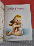 Vintage 1959 Little Golden Book: Baby's Christmas Hardcover