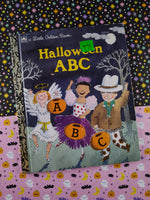 Vintage 1993 Little Golden Book: Halloween ABC Hardcover