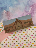 Vintage 1992 The Cat's Meow Wooden Village Block "Waterside Theater"