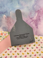 Vintage 1996 The Cat's Meow Wooden Village Block "Coleman Memorial Chapel"