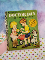 Vintage 1977 Little Golden Book: Doctor Dan the Bandage Man Hardcover