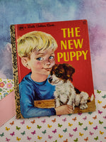 Vintage 1978 Little Golden Book: The New Puppy Hardcover