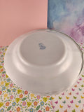 Vintage Provential Floral Arcopal French Soup Bowl 9" Set/2, Nice & Clean