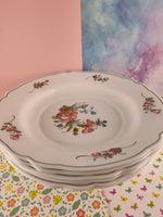 Vintage Provential Floral Arcopal French Serving Bowl Platter 11.5", Nice & Clean
