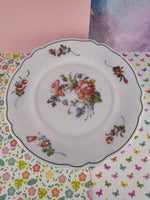 Vintage Provential Floral Arcopal French Salad Plate 7.5" Set/2, Nice & Clean