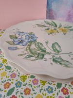 Vintage Butterfly Meadow by Lenox Melamine Dinner Plate 10.5" Set/2, Nice & Clean