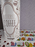 Contigo Twistseal Eclipse Travel Mug "But First, Coffee", Nice & Clean