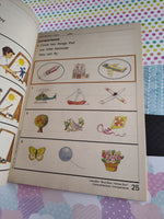 Vintage 1985 FOCUS Workbook, Work and Play Big and Little You and Me Softcover