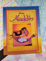 Vintage 1992 Disney's Aladdin Movie Storybook Paperback, CLEAN