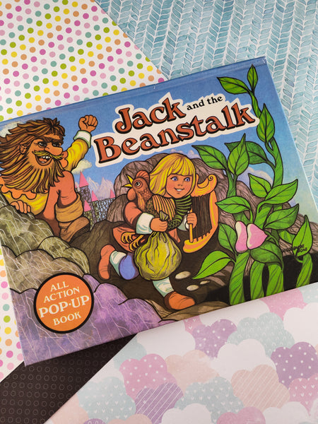 Vintage Jack and the Beanstalk All Action Pop-Up Book Hardcover