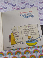 Vintage 1985 The Berenstain Bears "Forget Their Manners" by Stan & Jan Berenstain, Softcover