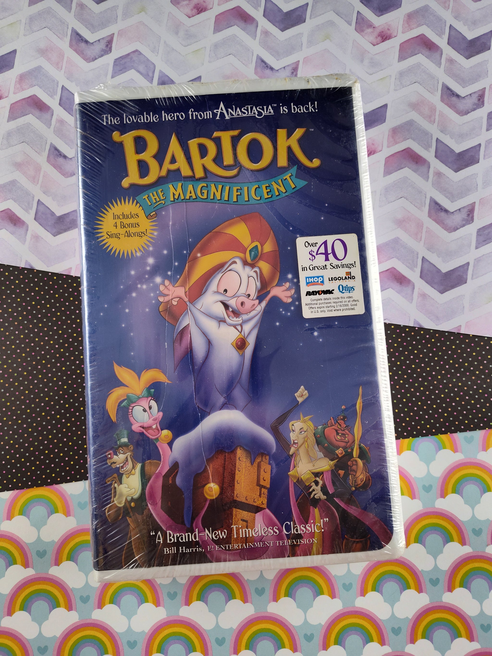 Vintage 20th Century Fox, Bartok the Magnificent VHS Tape NEW