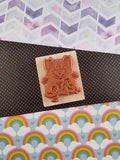 Vintage 1994 PSX Kitty Cat #E-1249 Wooden Block/Rubber Stamp