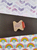 Vintage 1991 Inkadinkadoo Kitty Cat Wooden Block/Rubber Stamp