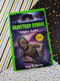 Vintage 1995 1st Printing Graveyard School: Slime Lake, by Tom B. Stone Softcover