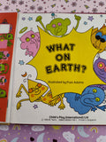 Vintage 1983 "What on Earth?" Child's Play Action Book Hardcover