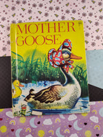 Vintage 1983 Wonder Books, "Mother Goose" Hardcover