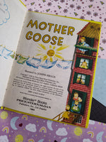 Vintage 1983 Wonder Books, "Mother Goose" Hardcover