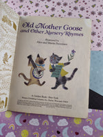 Vintage 1988 Little Golden Book: Old Mother Goose and Other Nursery Rhymes Hardcover