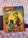 RARE Vintage 1951 Bonnie Spinwheel Book Hocus Pocus Magic Hardcover