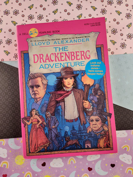 Vintage 1990 The Drackenberg Adventure by Lloyd Alexander Softcover