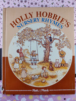 Vintage 1977 Holly Hobbie's Nursery Rhymes Platt & Munk Oversized Hardcover