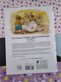 Vintage 1994 Early American Crafts and Occupations Dover Coloring Book, Clean & Unused