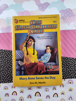 Vintage 1987 The Baby-Sitters Club Mystery #4, Mary Anne Saves the Day Softcover