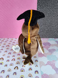 Vintage TY Beanie Baby - Wise, Graduation Owl - May 31, 1997