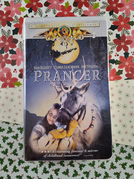 Vintage Christmas Walt Disney, Prancer VHS Tape NEW & Sealed