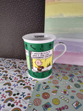 Peanuts "Charlie Brown's Christmas" Fine Porcelain Calendar Mugs by Charles Schulz & the Danbury Mint