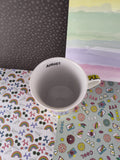 Peanuts "Summer Camp Blues" Fine Porcelain Calendar Mugs by Charles Schulz & the Danbury Mint