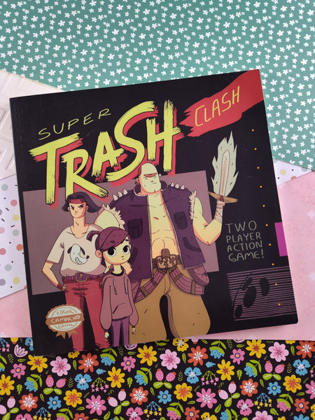 Super Trash Clash: Two Player Action Game! (2022, Softcover)