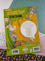 Nickelodeon Nick '90's Retro Adult Coloring Book NEW